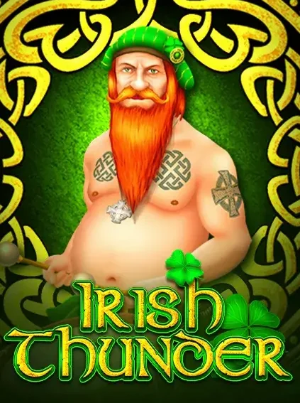 Decorative casino game artwork for 666 Gambit: Irish Thunder
