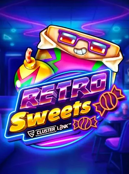 Decorative casino game artwork for 666 Gambit: Retro Sweets